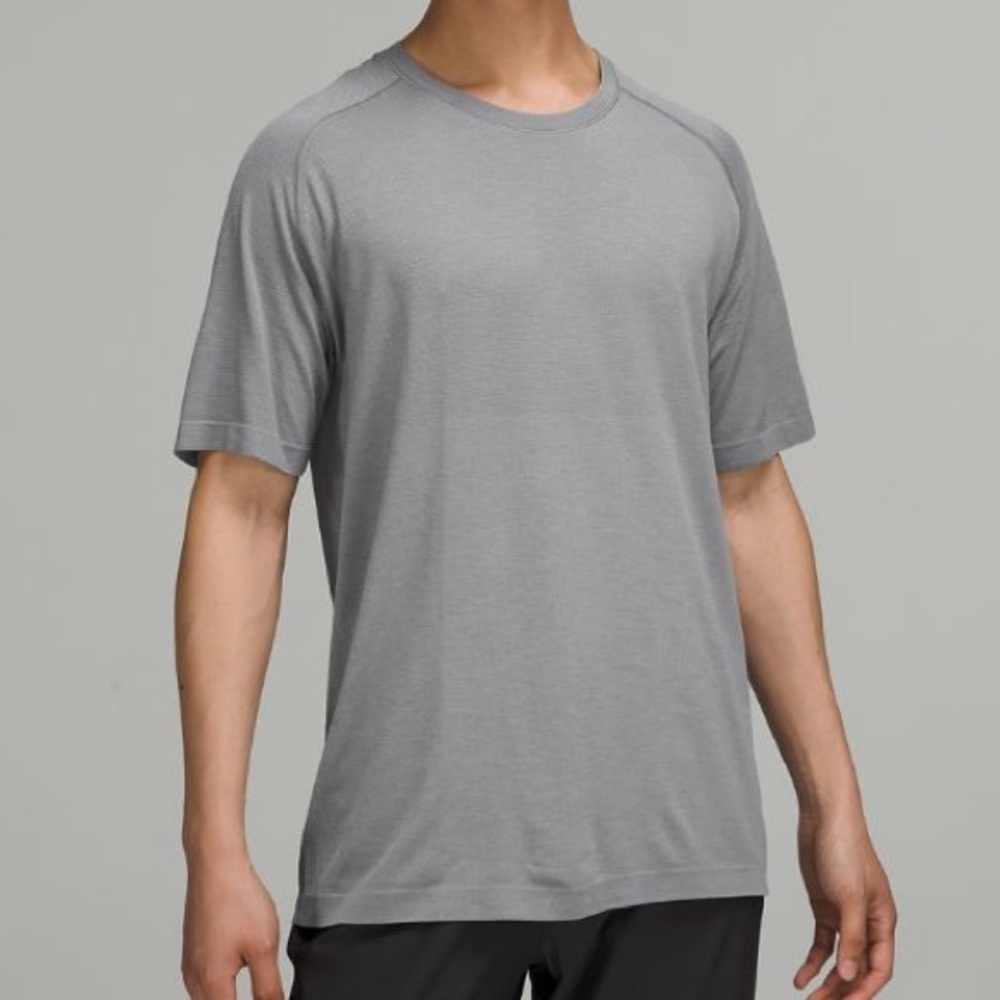 Lululemon NWT Metal Vent Tech Short Sleeve 2.0 Asphalt Grey/Rhino Grey